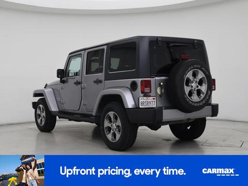 Silver 2018 Jeep Wrangler Unlimited Sahara