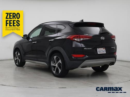 Black 2017 Hyundai TUCSON Limited
