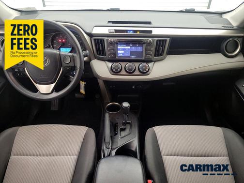 White 2015 Toyota RAV4 LE