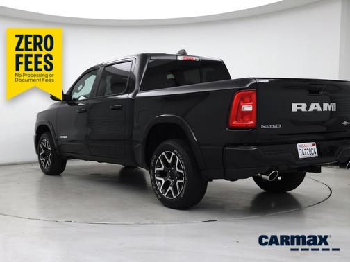 Black 2025 RAM 1500 Laramie