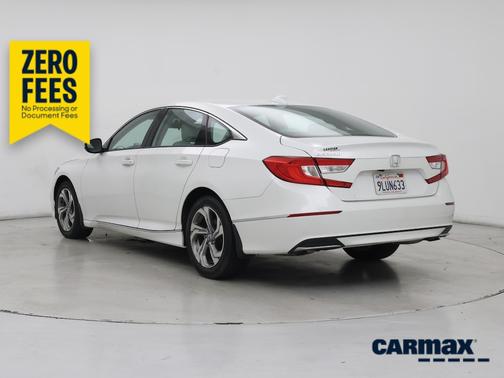 White 2018 Honda Accord EX