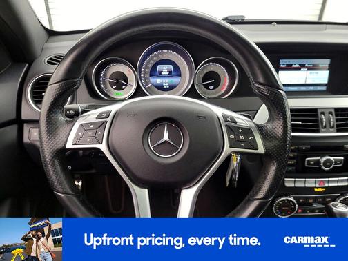 Black 2015 Mercedes-Benz C-Class