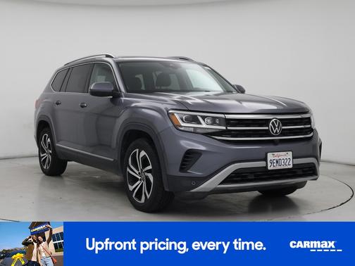 Gray 2021 Volkswagen Atlas SEL Premium