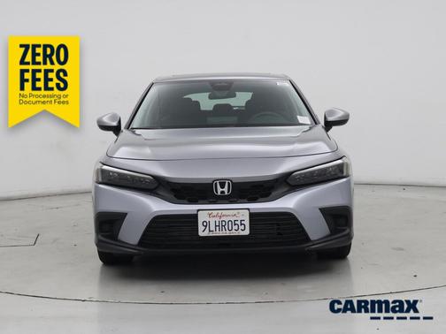 Silver 2024 Honda Civic EX-L