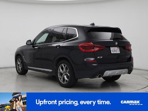 Black 2020 BMW X3 XDrive30i