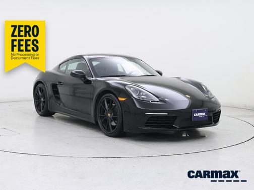 Black 2017 Porsche 718 Cayman