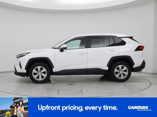 White 2023 Toyota RAV4 LE