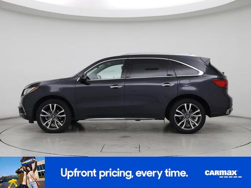 Blue 2019 Acura MDX Advance