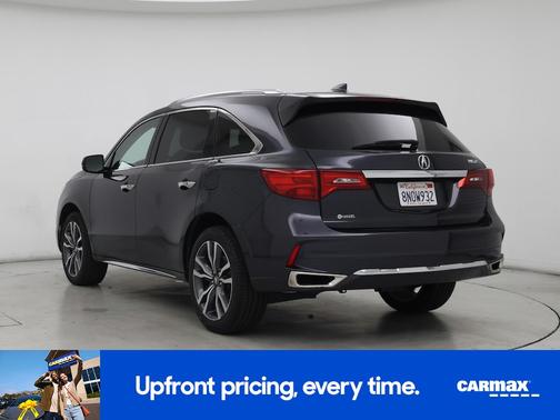 Blue 2019 Acura MDX Advance