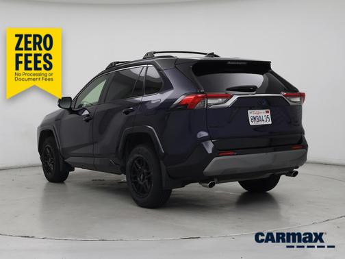 Blue 2019 Toyota RAV4 Hybrid XSE