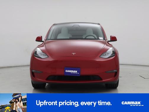 Red 2023 Tesla Model Y Long Range