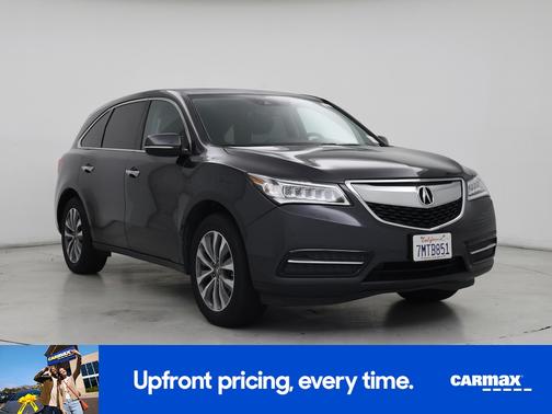 Gray 2016 Acura MDX