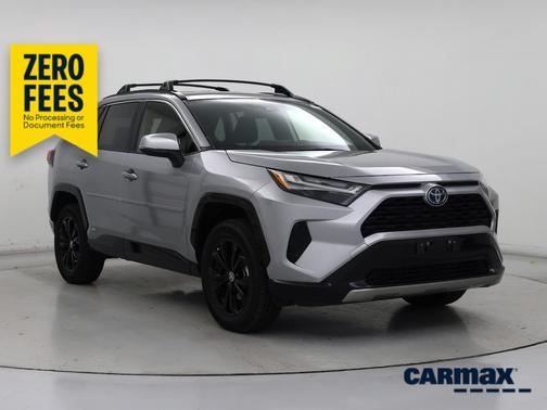 Silver 2024 Toyota RAV4 Hybrid SE