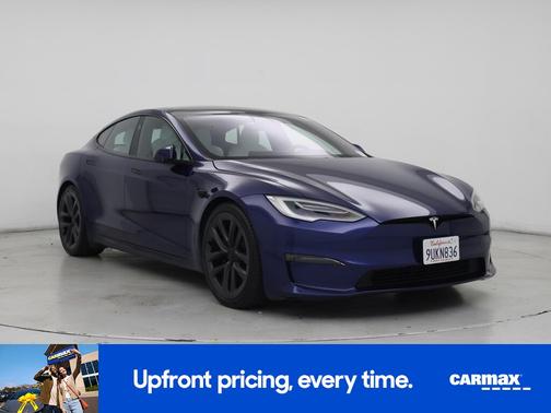 Blue 2022 Tesla Model S