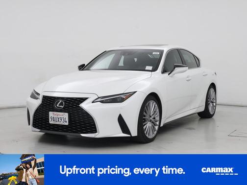 White 2022 Lexus IS 300