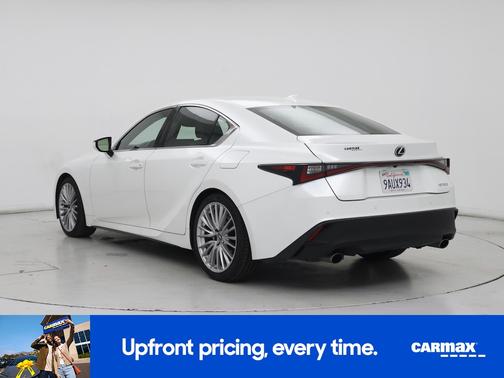 White 2022 Lexus IS 300