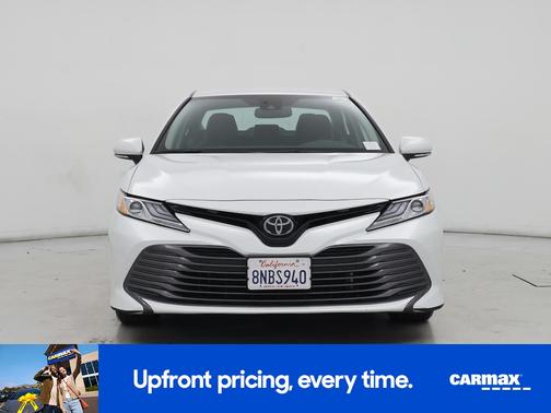 White 2020 Toyota Camry XLE