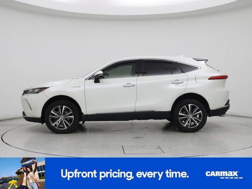 White 2021 Toyota Venza LE