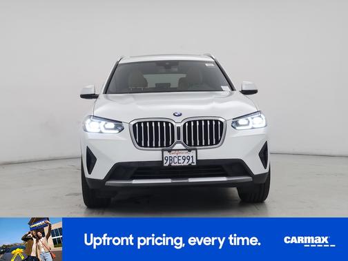 White 2022 BMW X3 XDrive30i