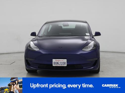 Blue 2021 Tesla Model 3 Standard Range Plus