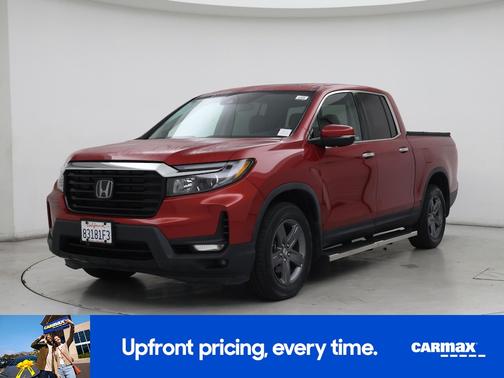Red 2021 Honda Ridgeline RTL-E