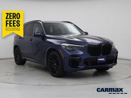 Blue 2022 BMW X5 xDrive40i