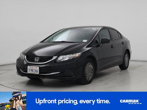 Black 2014 Honda Civic LX