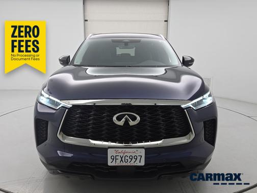 Blue 2023 INFINITI QX60 Luxe