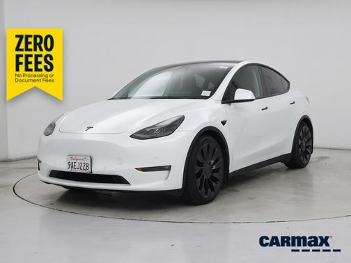 White 2022 Tesla Model Y Performance
