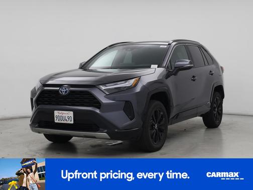 Gray 2022 Toyota RAV4 Hybrid SE