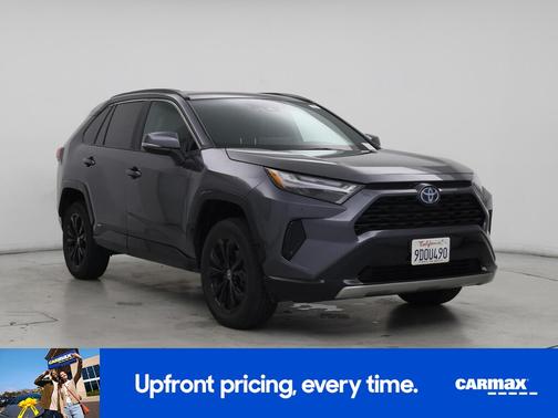 Gray 2022 Toyota RAV4 Hybrid SE