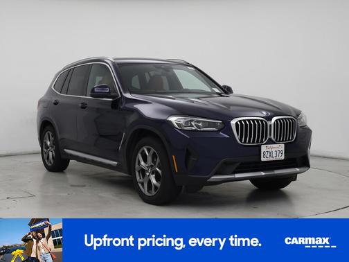 Blue 2022 BMW X3 XDrive30i