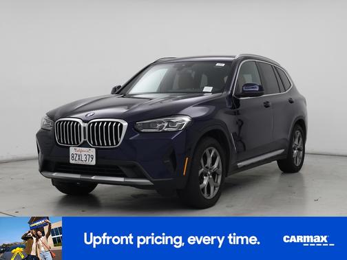 Blue 2022 BMW X3 XDrive30i
