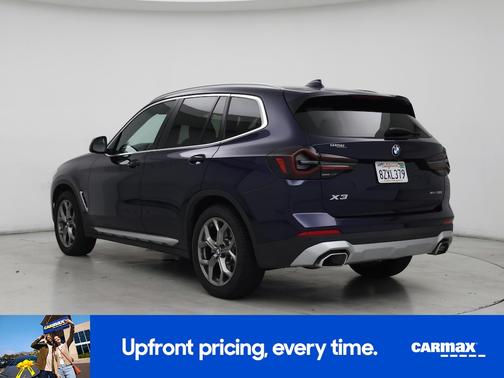 Blue 2022 BMW X3 XDrive30i