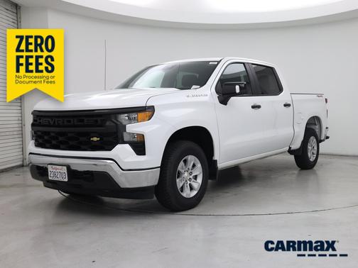 White 2023 Chevrolet Silverado 1500 Work Truck