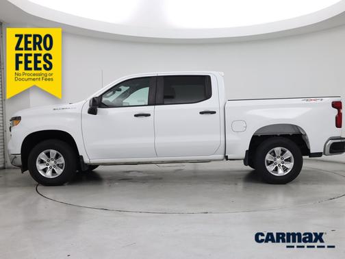White 2023 Chevrolet Silverado 1500 Work Truck