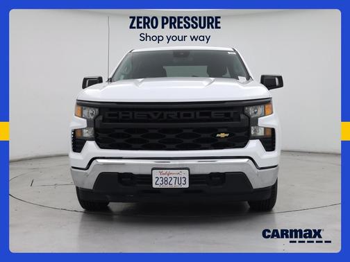 White 2023 Chevrolet Silverado 1500 Work Truck
