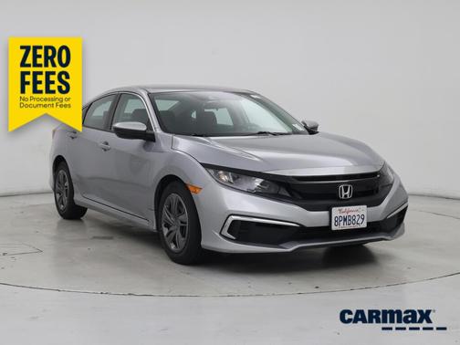 Silver 2020 Honda Civic LX