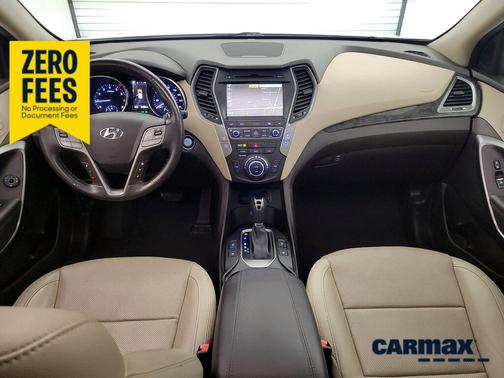 White 2017 Hyundai Santa Fe Sport Ultimate
