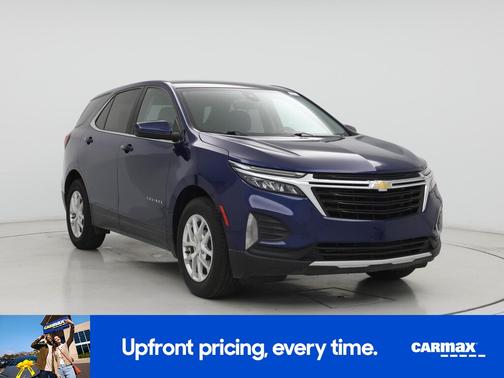 Blue 2022 Chevrolet Equinox LT