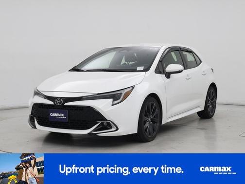 White 2023 Toyota Corolla Hatchback XSE