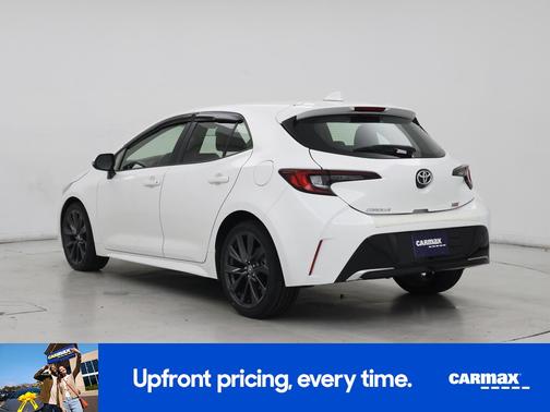 White 2023 Toyota Corolla Hatchback XSE