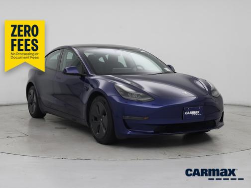 Blue 2023 Tesla Model 3