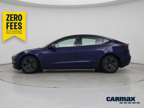 Blue 2023 Tesla Model 3
