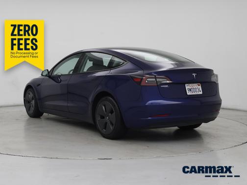 Blue 2023 Tesla Model 3
