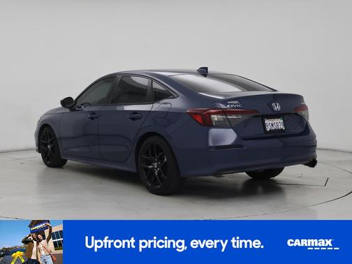 Blue 2025 Honda Civic Sport