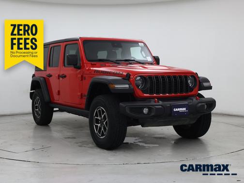 Red 2024 Jeep Wrangler Rubicon