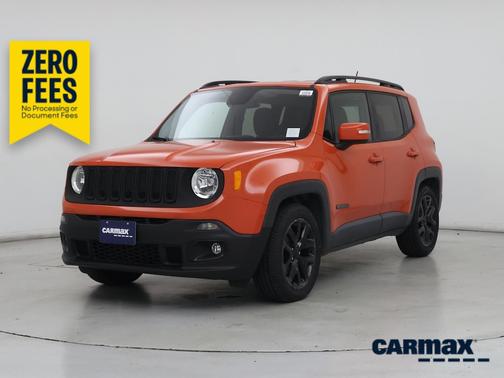 Orange 2017 Jeep Renegade Latitude