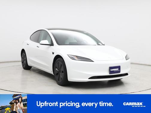 White 2024 Tesla Model 3 Long Range