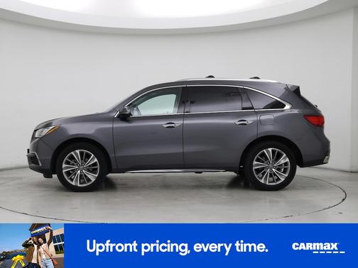 Gray 2017 Acura MDX Advance